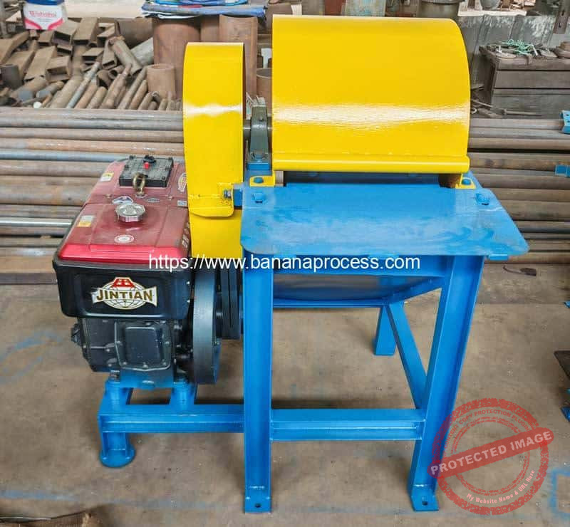 Diesel-Engine-Type-Banana-Tree-Fiber-Extractor-Machine-for-Nigeria-Customer